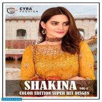 Cyra Shakina Color edition Wholesale Pakistani Concept Dresses