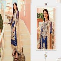 DEEPSY IMORZIA VOL 19 GEORGETTE WITH EMBROIDERY PAKISTANI SUITS WHOLESALER