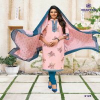 DEEPTEX MISS INDIA VOL 61 6101-6126 SERIES COLORFUL COTTON UNSTITCHED SUITS WHOLESALER IN INDIA