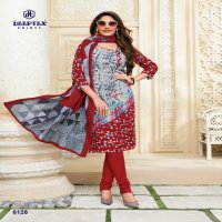 DEEPTEX MISS INDIA VOL 61 6101-6126 SERIES COLORFUL COTTON UNSTITCHED SUITS WHOLESALER IN INDIA