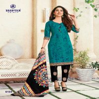 DEEPTEX MISS INDIA VOL 61 6101-6126 SERIES COLORFUL COTTON UNSTITCHED SUITS WHOLESALER IN INDIA