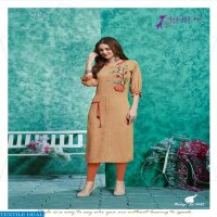 DEHLIZ TRENDS FROOTI RAYON SELF CHECKS CASUAL WEAR KURTI EXPORTER IN SURAT