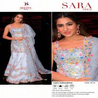 Deepsy Sara Gold Wholesale Pakistani Style Dress