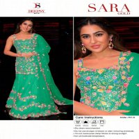 Deepsy Sara Gold Wholesale Pakistani Style Dress