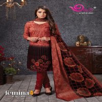 Devi Femina Vol-4 Wholesale Shopping Printed Dress Material