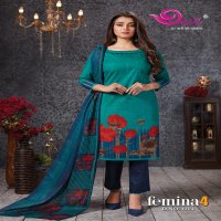 Devi Femina Vol-4 Wholesale Shopping Printed Dress Material