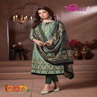 Devi Icon Vol-10 Wholesale printed Dress material