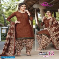 Devi Sixer Vol-12 Wholesale Cotton Formal Dress Material
