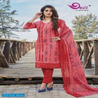 Devi Sixer Vol-12 Wholesale Cotton Formal Dress Material