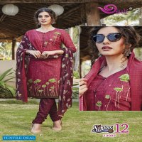 Devi Sixer Vol-12 Wholesale Cotton Formal Dress Material