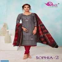 Devi Sophia Vol-2 Wholesale printed Dress Material