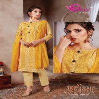 Devi pratiksha Vol-10 Online Shopping Formal printed Dress Material