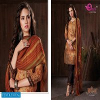 Devi pratiksha Vol-8 Online Shopping Formal printed Dress Material