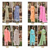 Dharma Kaira Wholesale Cotton Mal mal Dress Material