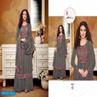EBA LIFESTYLE NOORJAHAN VOL 1 GEORGETTE HEAVY EMBROIDERY STUNNING LOOK SUIT