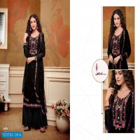 EBA LIFESTYLE NOORJAHAN VOL 1 GEORGETTE HEAVY EMBROIDERY STUNNING LOOK SUIT