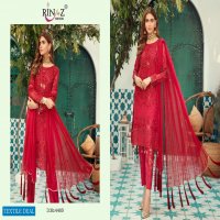 EMAAN ADEEL VOL 3 BY RINAZ FASHION GEORGETTE PAKISTANI DRESS MATERIALS