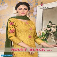 Eba Mount Black Vol-2 Wholesale Shopping heavy Work Salwar Suits