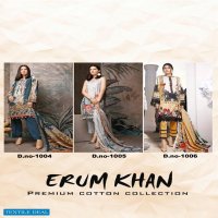 Erum Khan Vol-1 Wholesale Karachi Style Dress Material