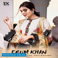 Erum Khan Vol-1 Wholesale Karachi Style Dress Material
