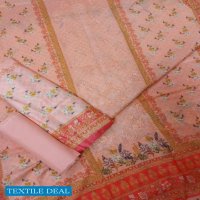 Exclusive 3Pc BIN SAEED EMBROIDERED Lawn Collection 2021