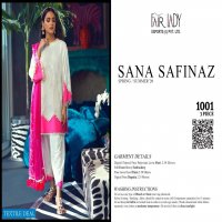 FAIRLADY LAUNCH SANA SAFINAZ JAM SATIN PRINT SALWAR SUIT