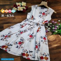 FD Rang Vol-54 Wholesale Short Crepe Kurtis