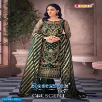 FEPIC CRESENT GEORGETTE NET HANDWORK PAKISTANI DRESS MATERIALS WHOLESALER