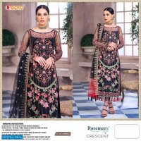 FEPIC CRESENT GEORGETTE NET HANDWORK PAKISTANI DRESS MATERIALS WHOLESALER