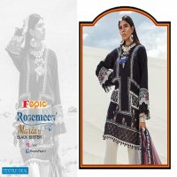 FEPIC MARIA B BLACK BUSTER COTTON PAKISTANI SALWAR KAMEEZ