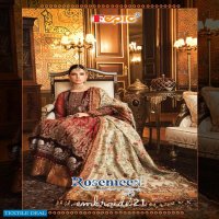 FEPIC ROSEMEEN EMBROIDE 21 LATEST NET ORGANZA PAKISTANI SUITS CONCEPAT PARTY WEAR COLLECTIONS