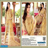 FEPIC ROSEMEEN REFLECTION GEORGETTE ORGANZA PARTY WEAR PAKISTANI SUITS