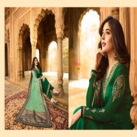 FIONA KRITIKA HEAVY DUPATTA VOL 9 SATIN GEORGETTE PARTY WEAR SUIT WHOLESALER