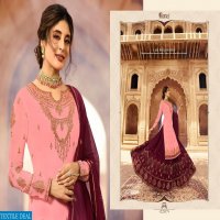 FIONA KRITIKA HEAVY LEHENGA VOL 2 SATIN GEORGETTE SHARARA STYLE PARTY WEAR SUIT