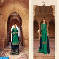 FIONA KRITIKA HEAVY LEHENGA VOL 2 SATIN GEORGETTE SHARARA STYLE PARTY WEAR SUIT