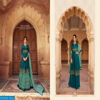 FIONA KRITIKA HEAVY LEHENGA VOL 2 SATIN GEORGETTE SHARARA STYLE PARTY WEAR SUIT