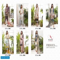 FIRDOUS LAWN COLLECTION VOL 3 BY KAARA COTTON DIGITAL PRINT PAKISTANI SUIT CONCEPT