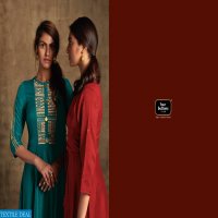 FOUR BUTTONS LAUNCH IMRIT SILK LONG GOWN FESTIVAL COLLECTION KURTI WHOLESALER