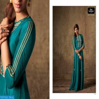 FOUR BUTTONS LAUNCH IMRIT SILK LONG GOWN FESTIVAL COLLECTION KURTI WHOLESALER