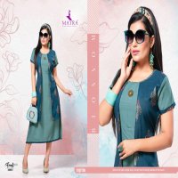 FROOTY VOL 2 BY MAYRA RAYON PRINT WITH ATTACHED JACKET PATTERN EXCLUSIVE KURTI