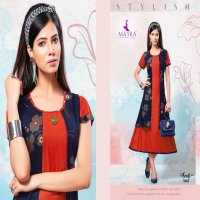 FROOTY VOL 2 BY MAYRA RAYON PRINT WITH ATTACHED JACKET PATTERN EXCLUSIVE KURTI