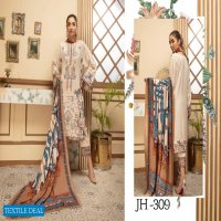 Fareeshia By Johra Embroidered Peace Leather Collection With Printed Wool Shal