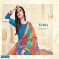 Fashion Floor Silky Wholesale Dress Material