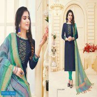Fashion Floor Silky Wholesale Dress Material