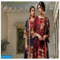 Firdous Resham Printed Linen Winter Collection Part-4 Wholesale Branded Pakistani Dresses