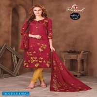 Floreon Aisha Wholesale Shopping Cotton Formal Dress Material