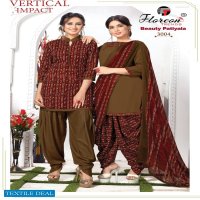 Floreon Beauty Patiyala Vol-3 Wholesale Cotton Dress Material