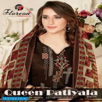 Floreon Queen patiyala vol-4 Wholesale patiala dress materials