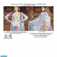 GALAXY FAB SANA SAFINAZ VOL 1 LAWN COLLECTION JAM COTTON WITH EMBROIDERY SUIT