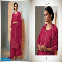 GANGA FENELLE KORA SILK JACQUARD SALWAR KAMEEZ ONLINE PRICE